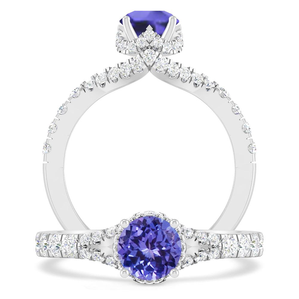 White Gold - Tanzanite