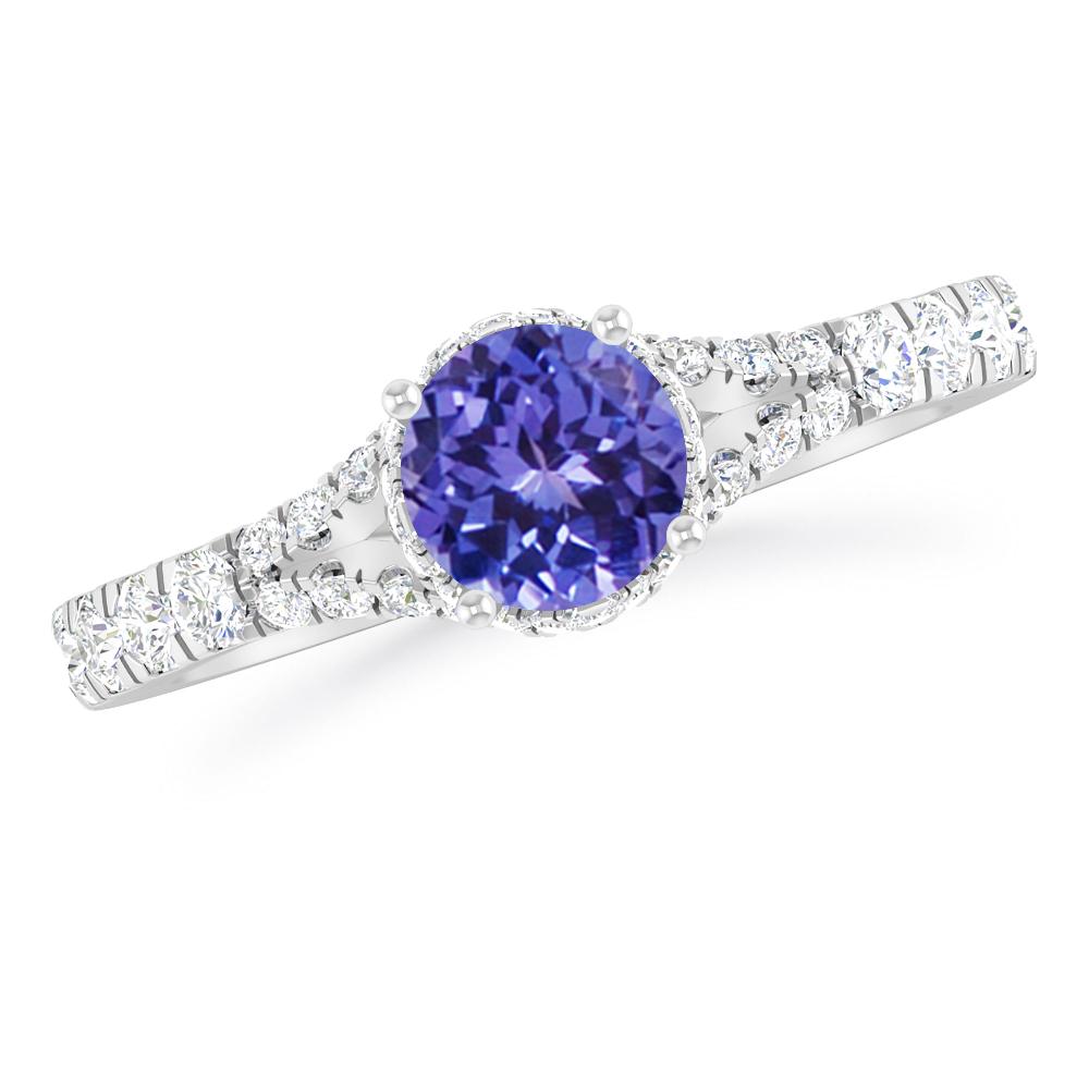 White Gold - Tanzanite