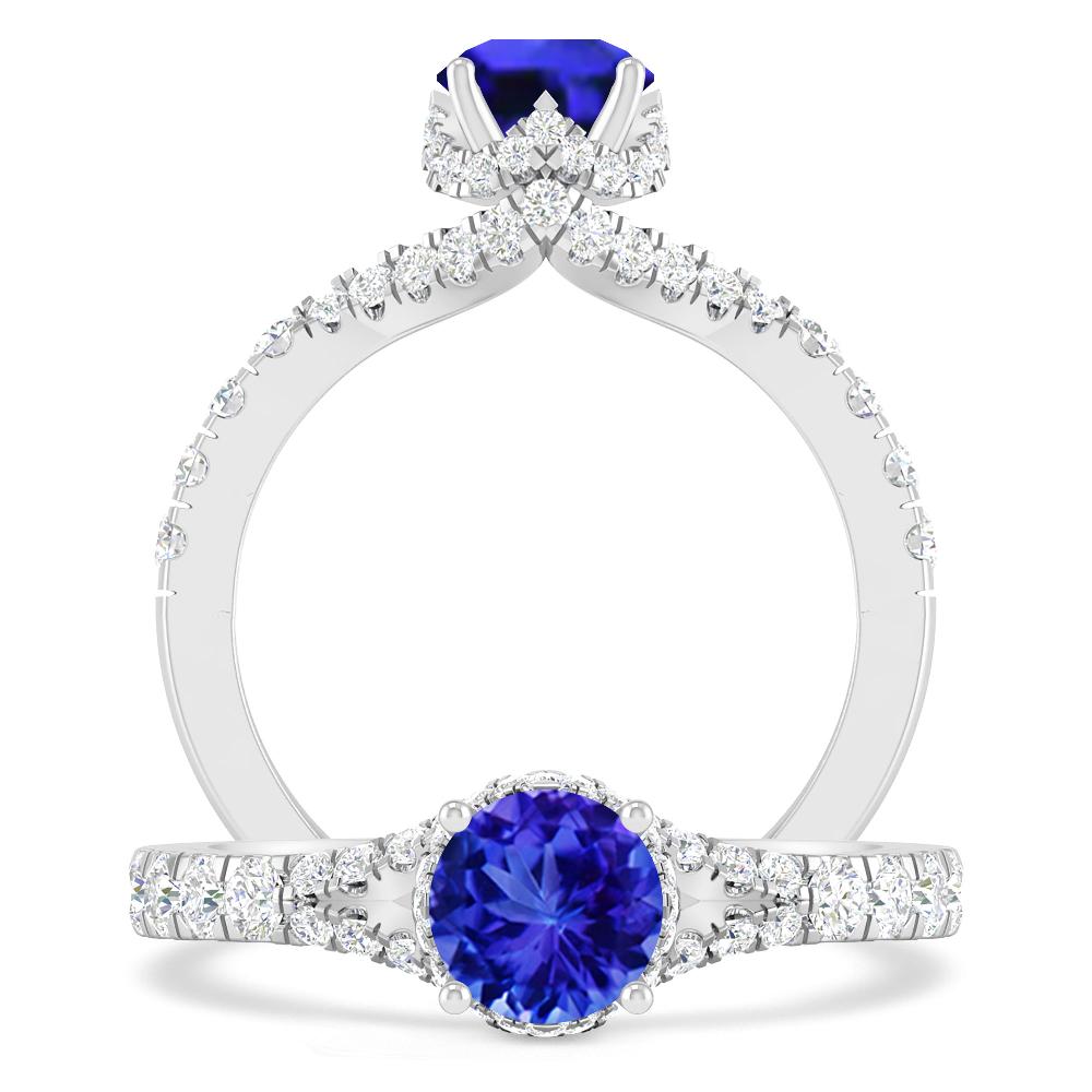 White Gold - Tanzanite