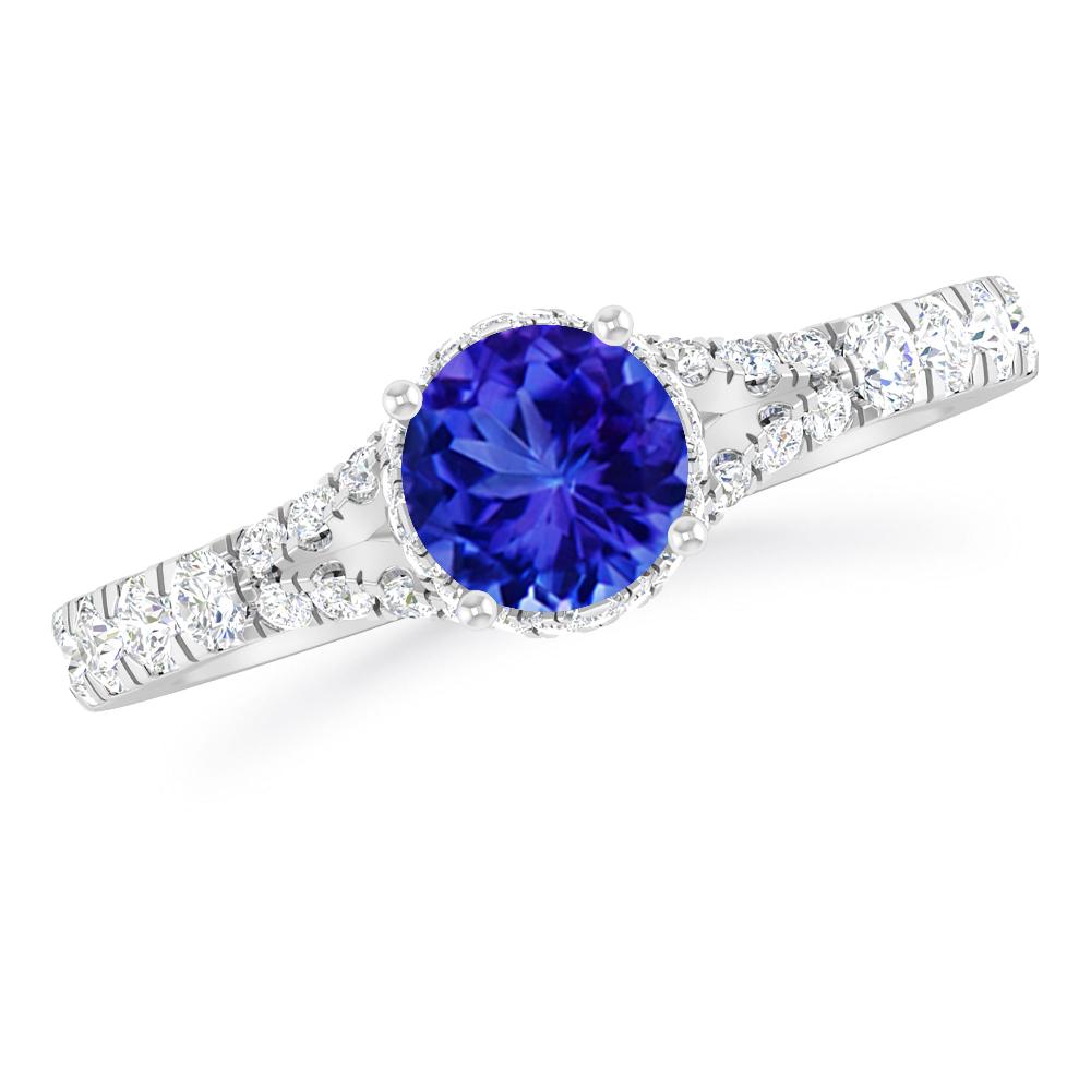 White Gold - Tanzanite