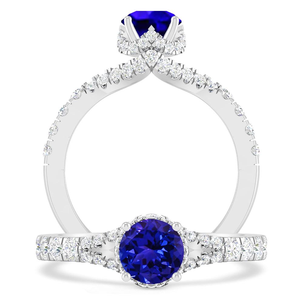 White Gold - Tanzanite