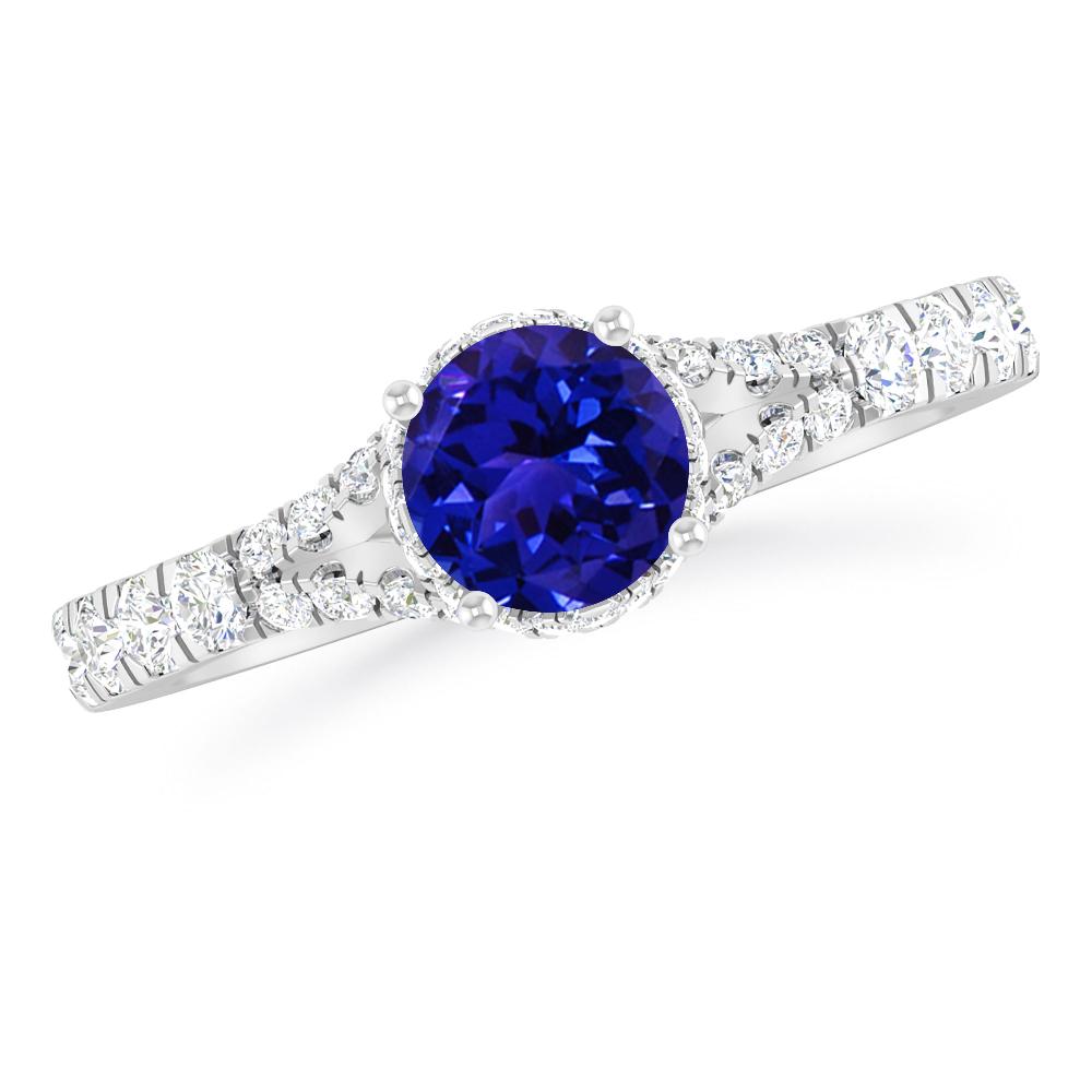 White Gold - Tanzanite