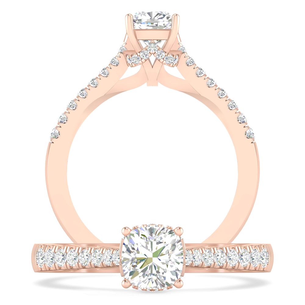 Rose Gold - Diamond