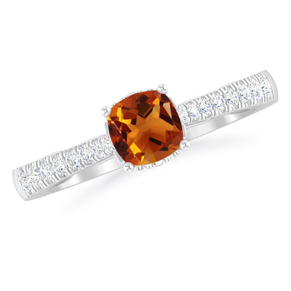 White Gold - Citrine