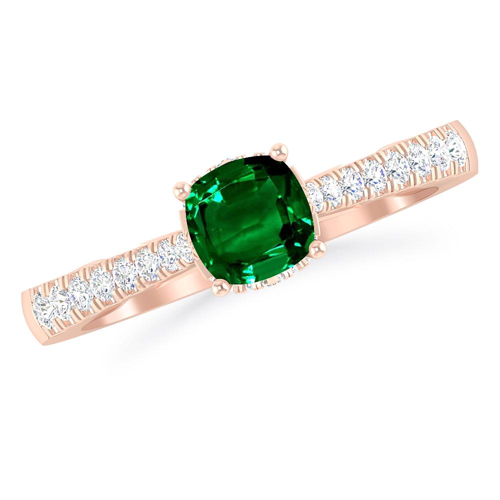 Rose Gold - Emerald