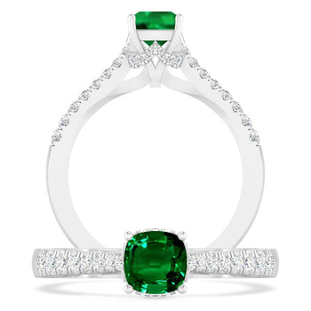 White Gold - Emerald