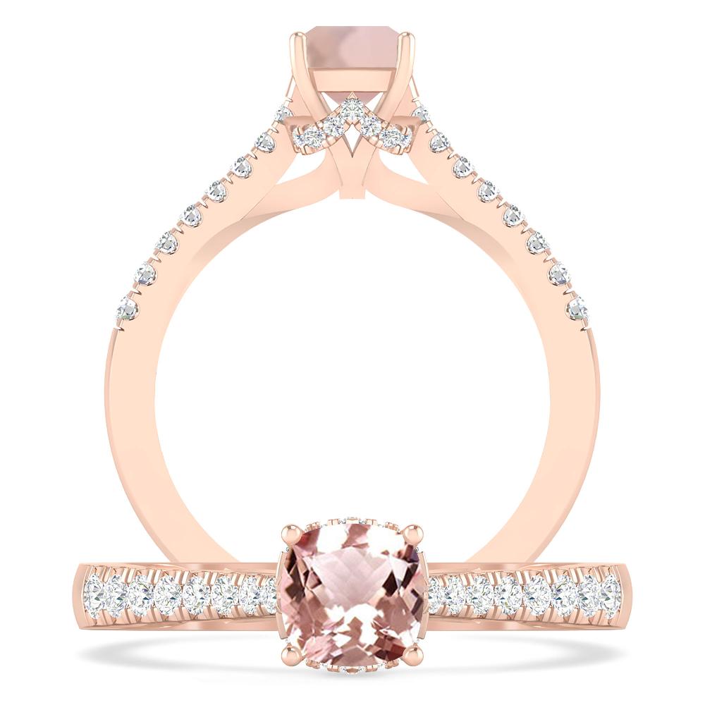 Rose Gold - Morganite