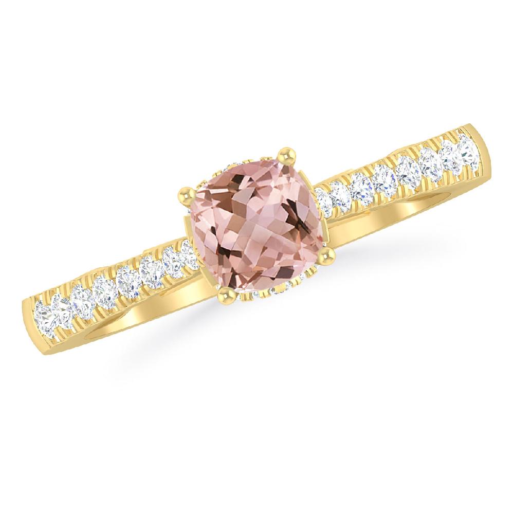 Yellow Gold - Morganite