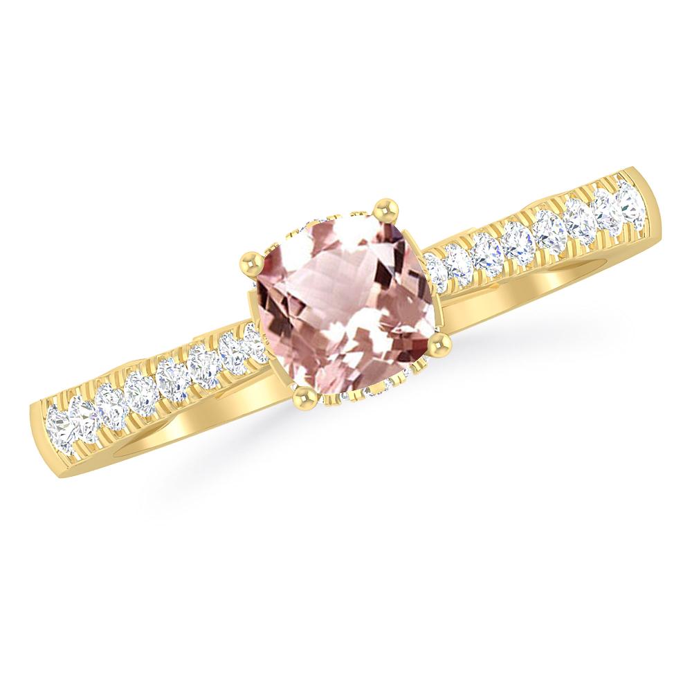 Yellow Gold - Morganite