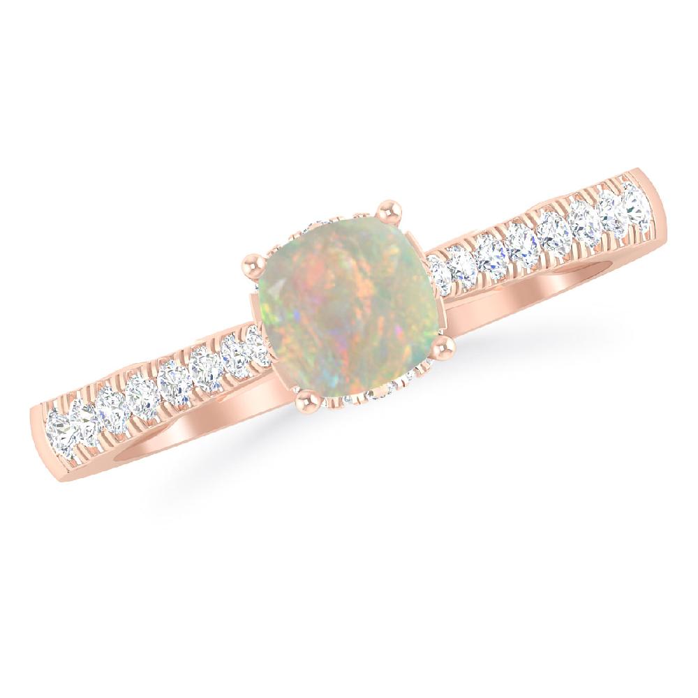 Rose Gold - Opal