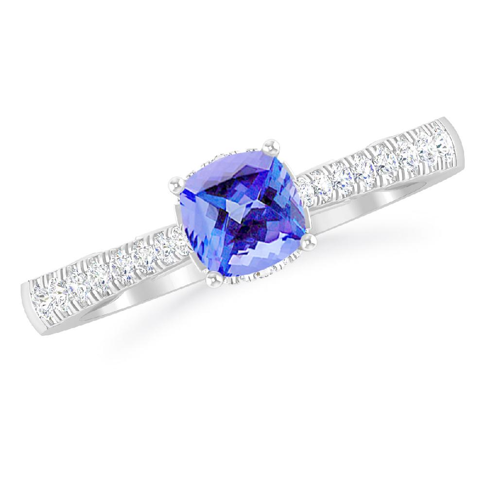 White Gold - Tanzanite