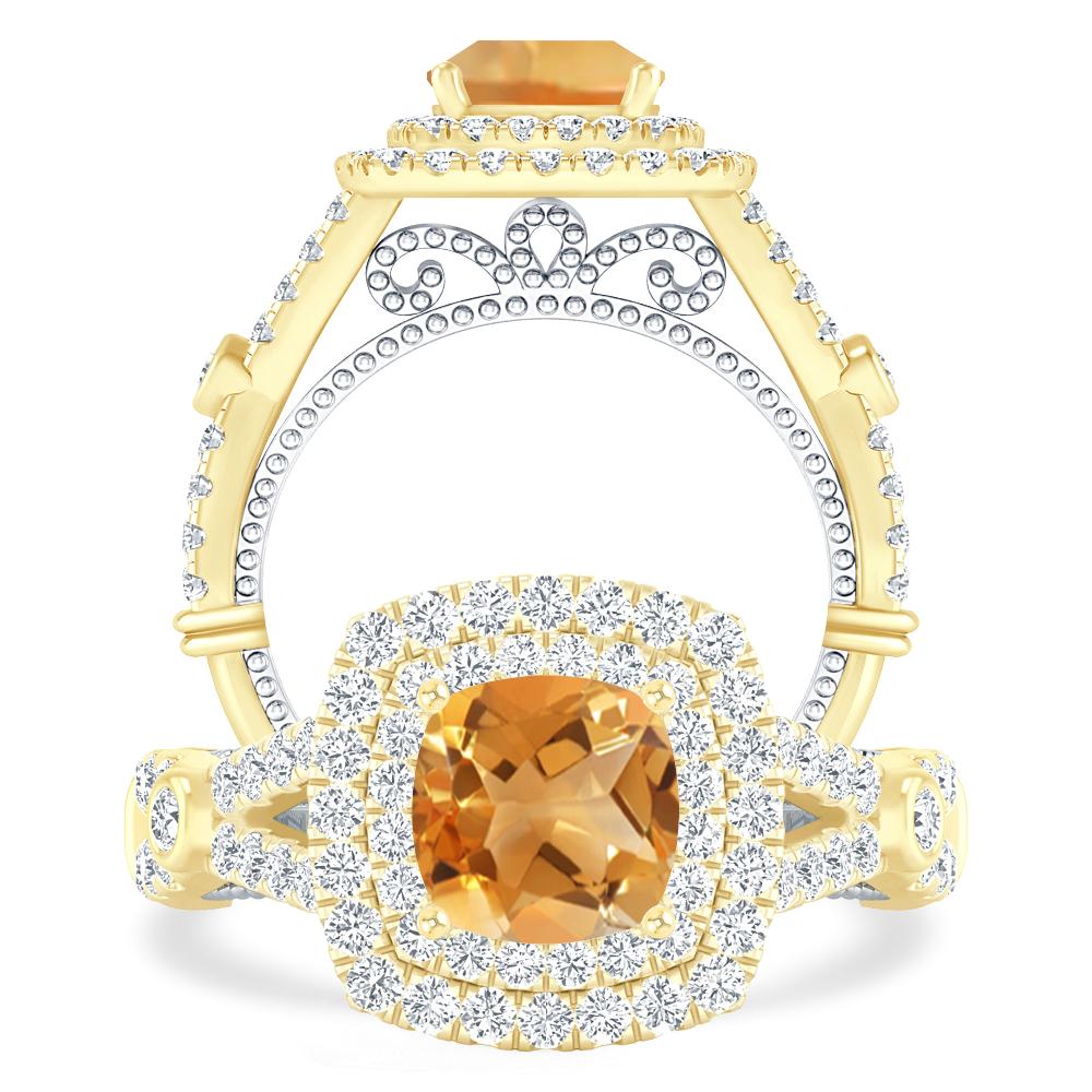 Yellow Gold - Citrine