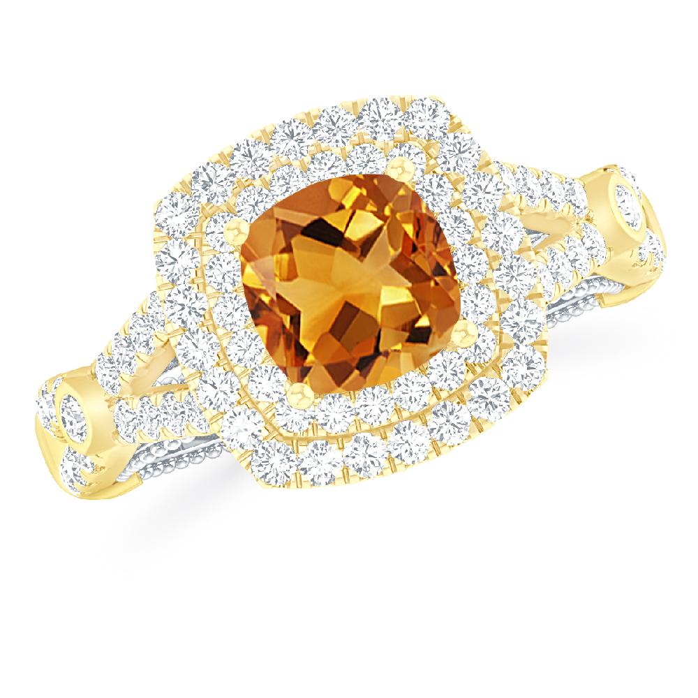 Yellow Gold - Citrine