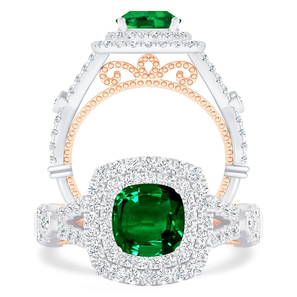 White Gold - Emerald