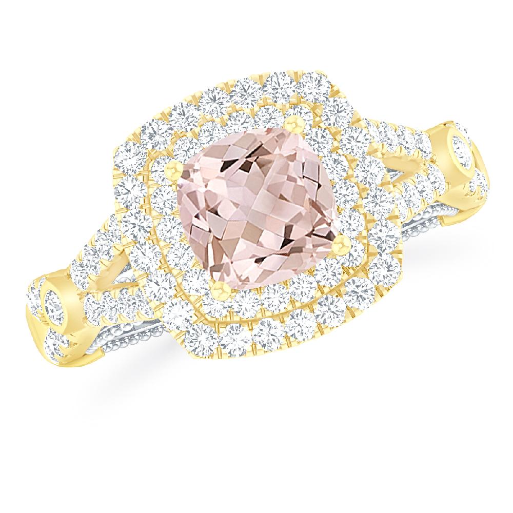 Yellow Gold - Morganite