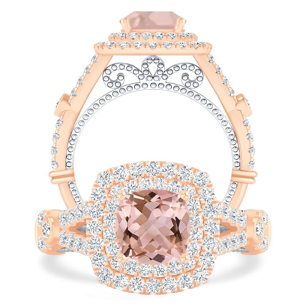 Rose Gold - Morganite