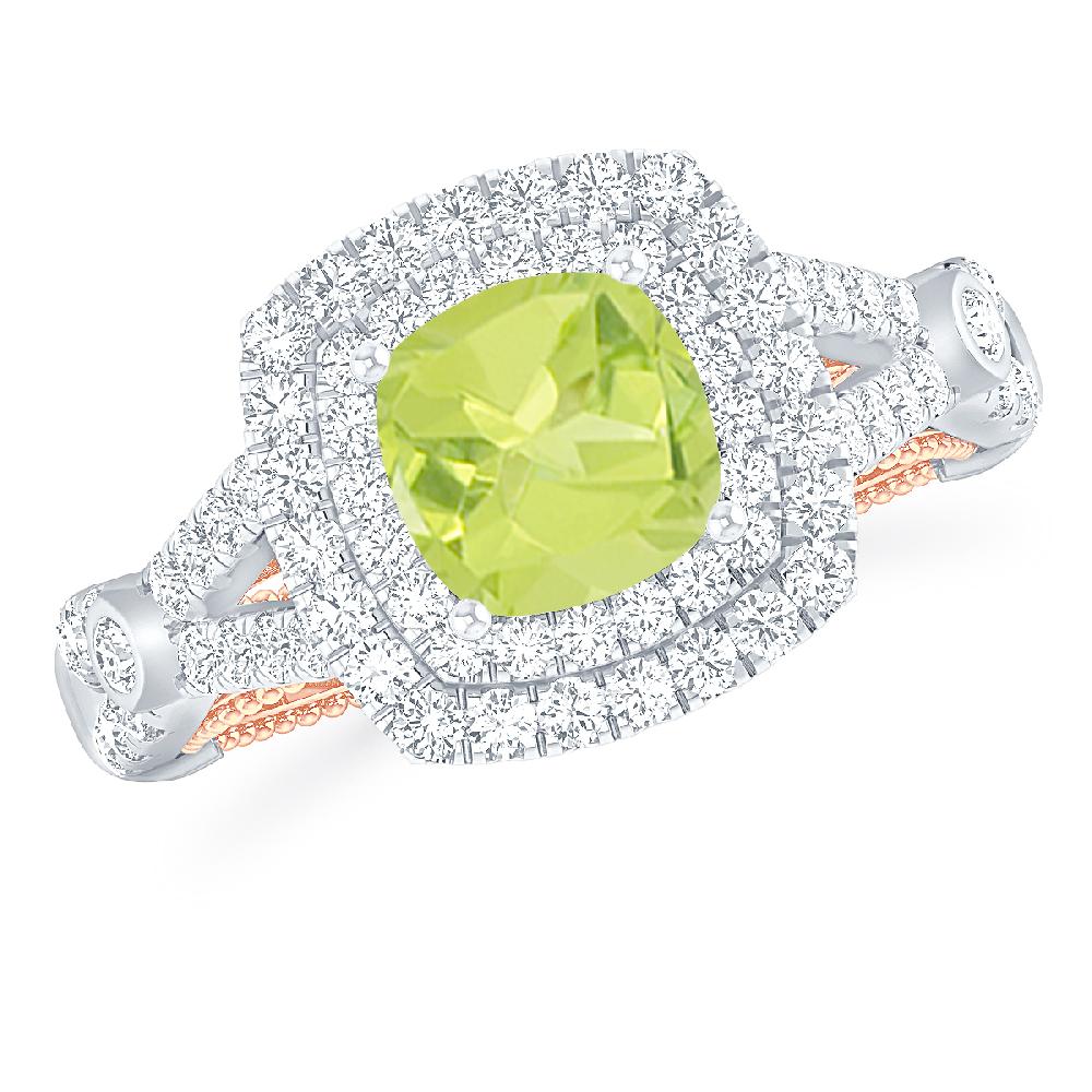 White Gold - Peridot