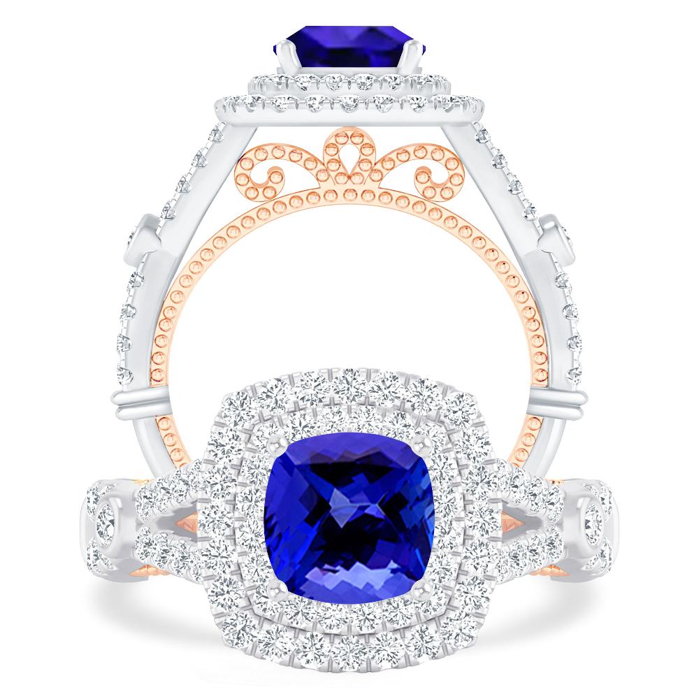 White Gold - Tanzanite