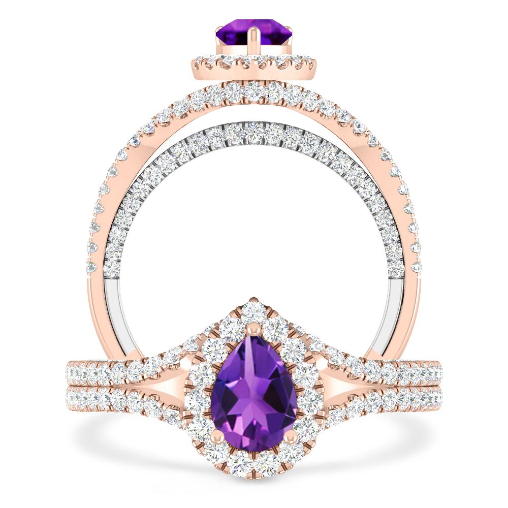 Rose Gold - Amethyst