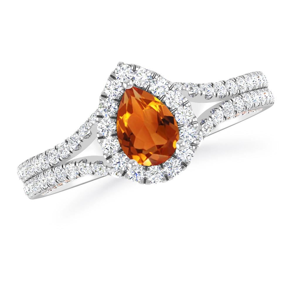 White Gold - Citrine