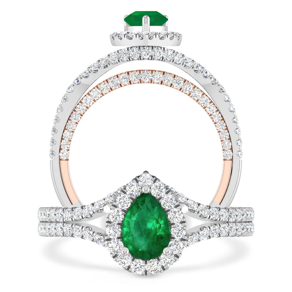 White Gold - Emerald