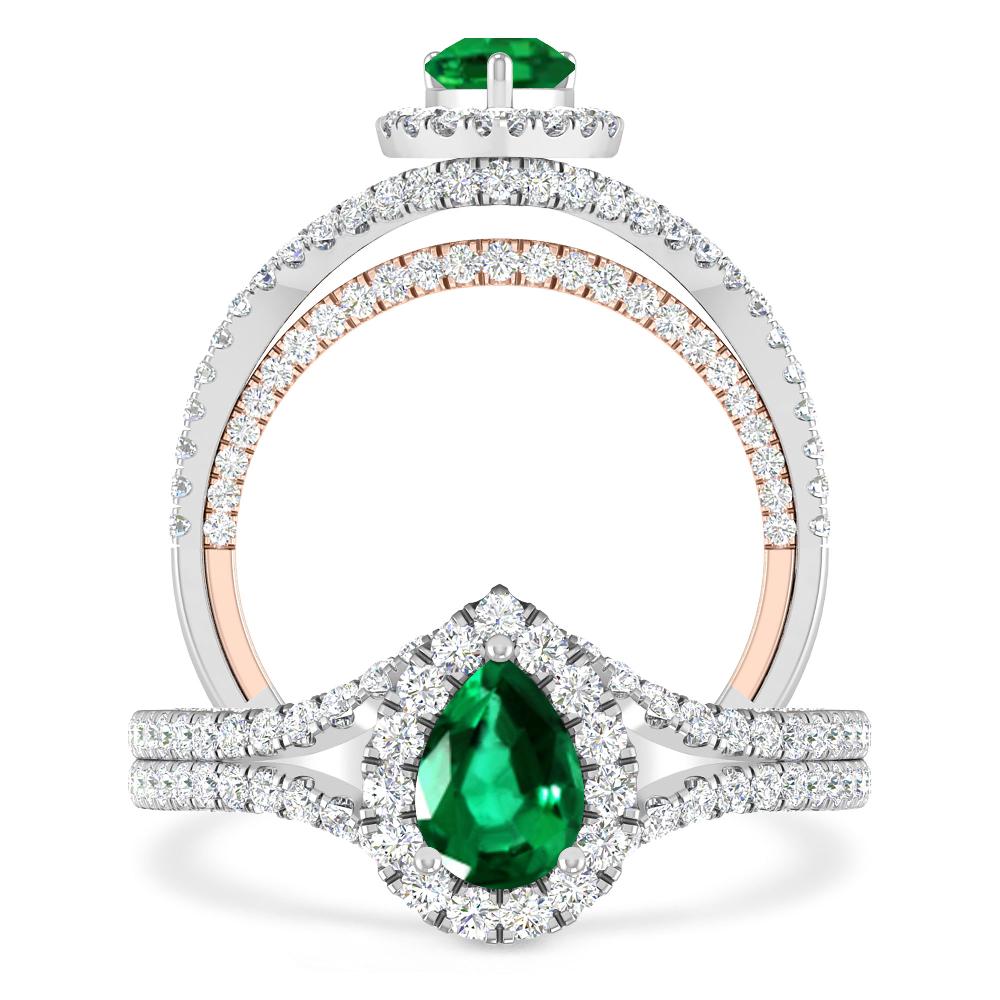 White Gold - Emerald