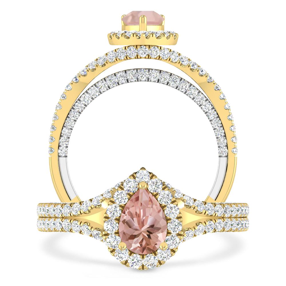 Yellow Gold - Morganite