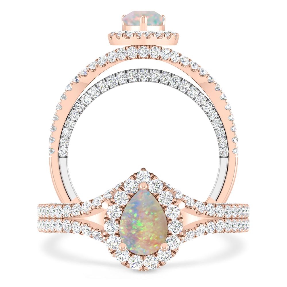 Rose Gold - Opal