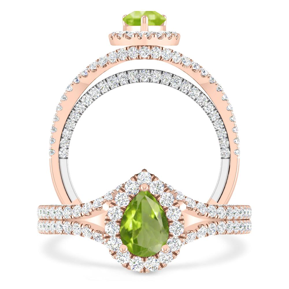 Rose Gold - Peridot