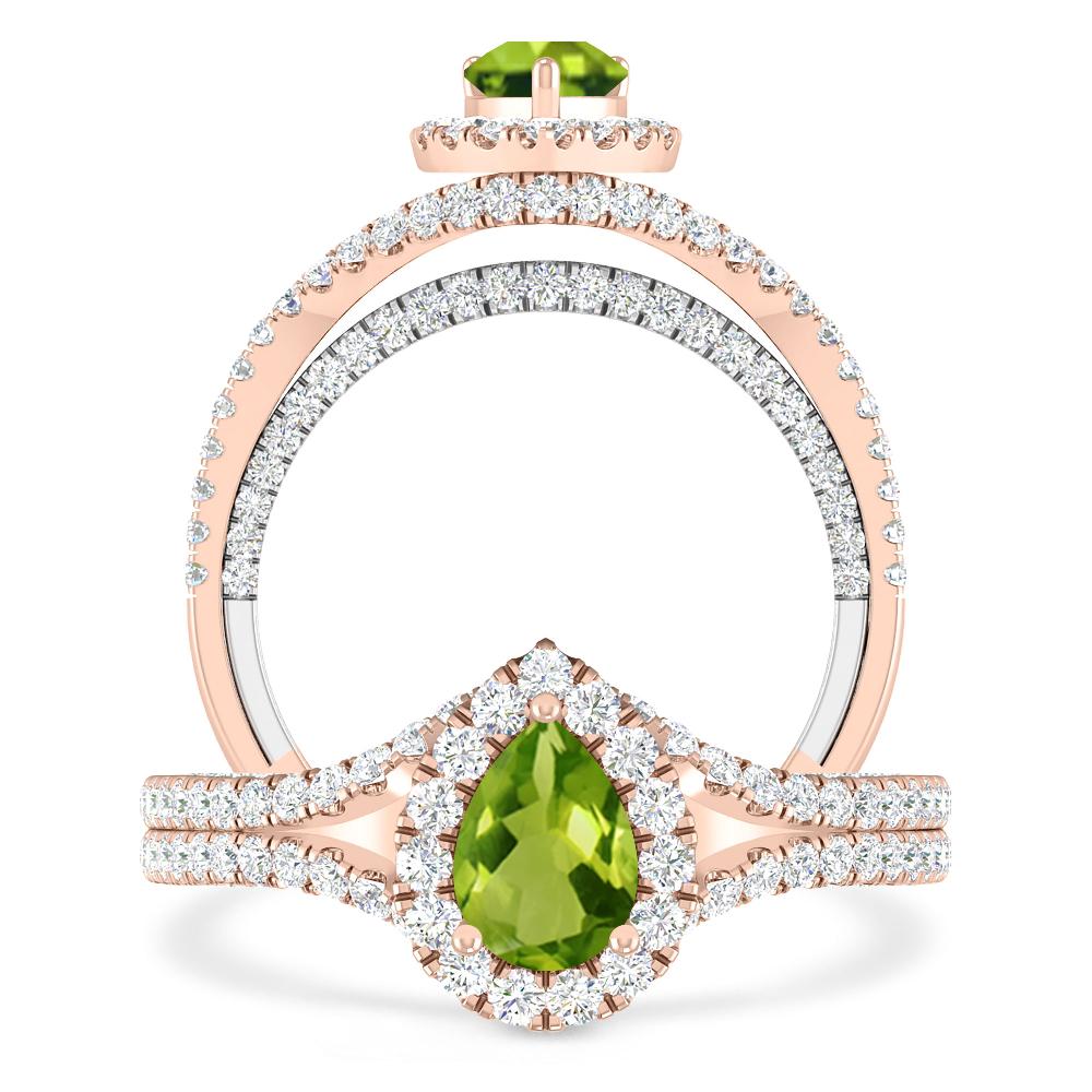 Rose Gold - Peridot