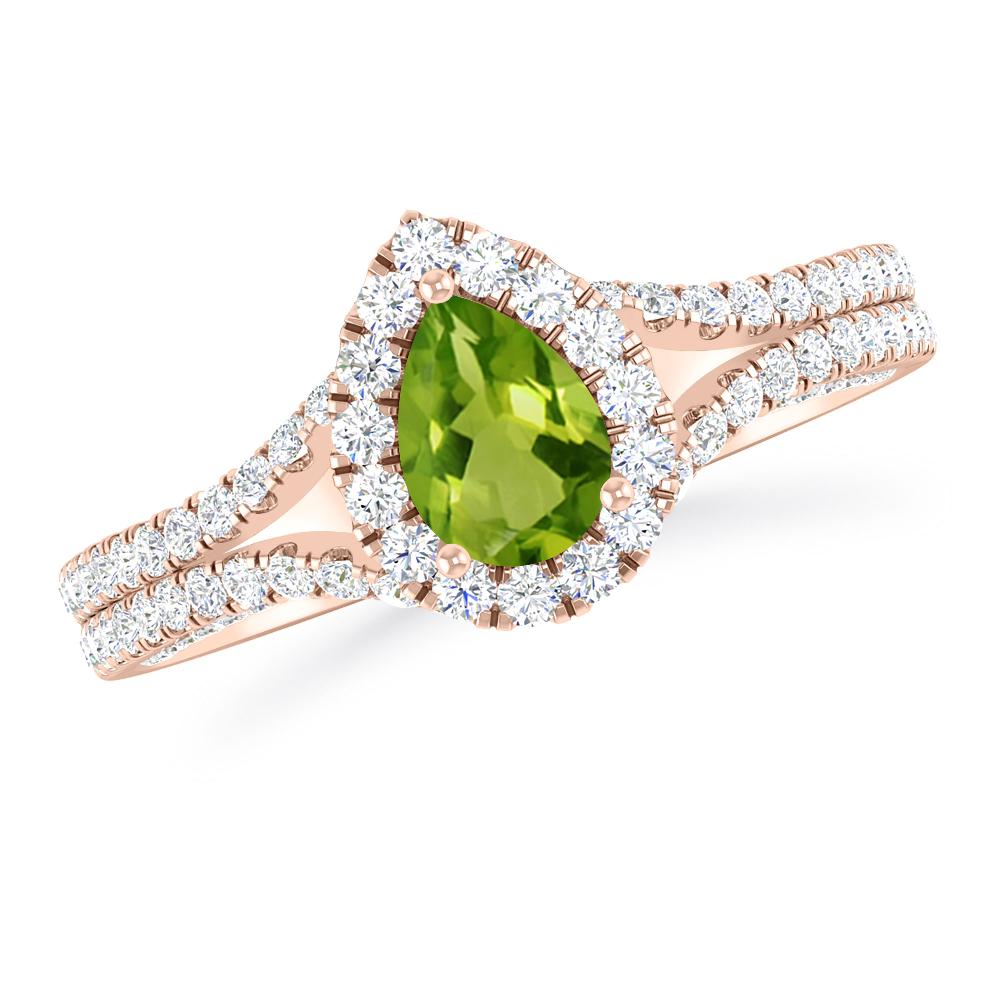 Rose Gold - Peridot