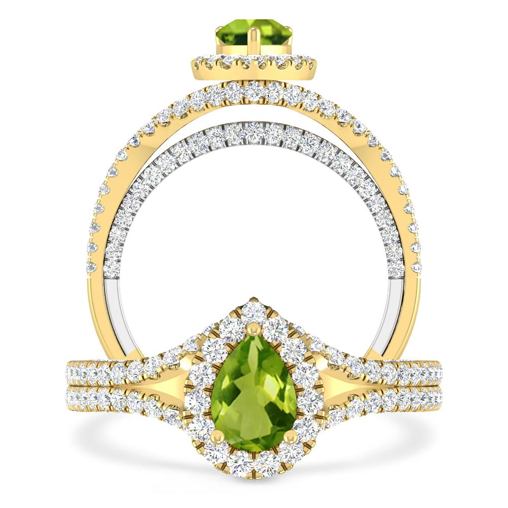 Yellow Gold - Peridot