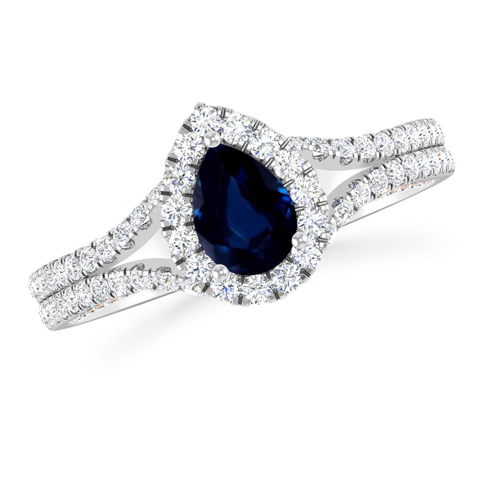 White Gold - Sapphire