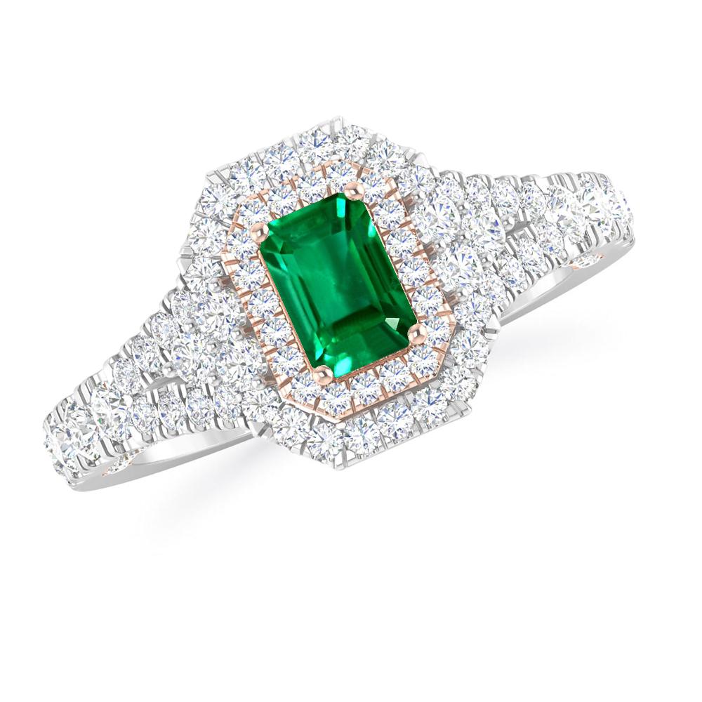 White Gold - Emerald