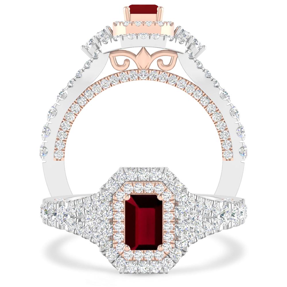 White Gold - Garnet