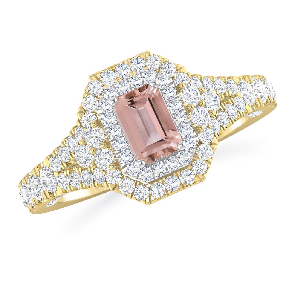 Yellow Gold - Morganite