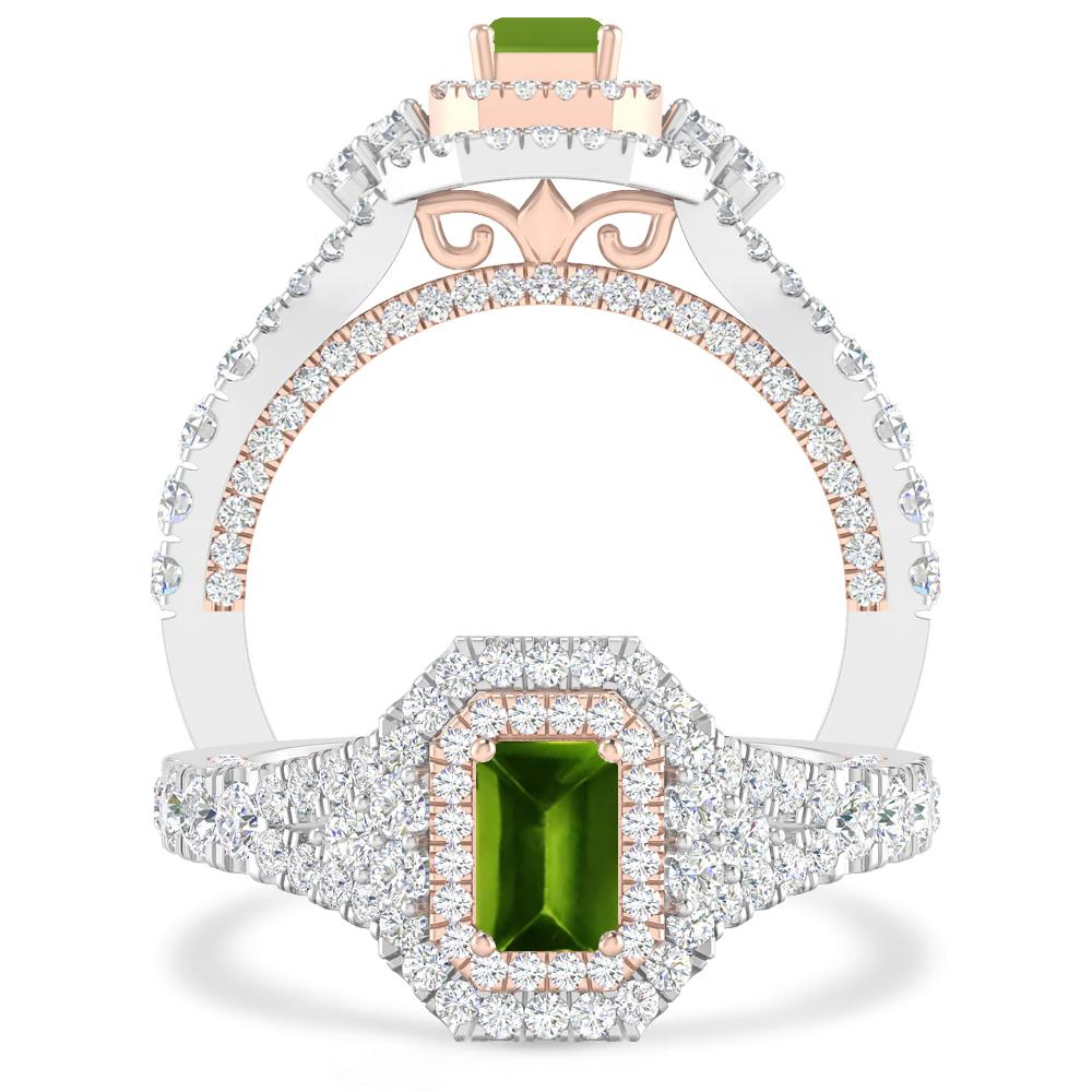 White Gold - Peridot