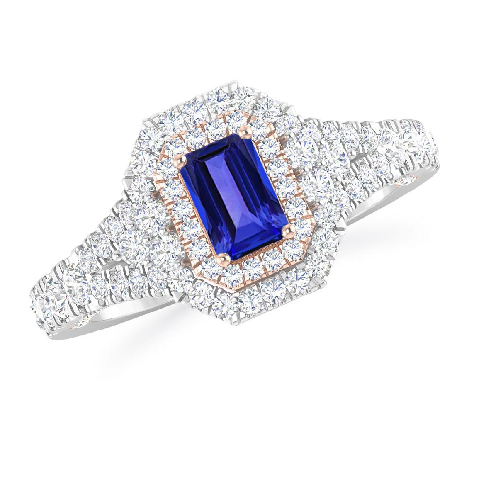 White Gold - Tanzanite