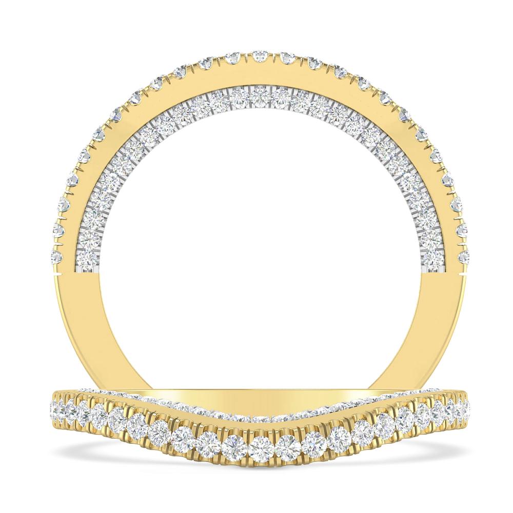 Yellow Gold/White Gold - Round