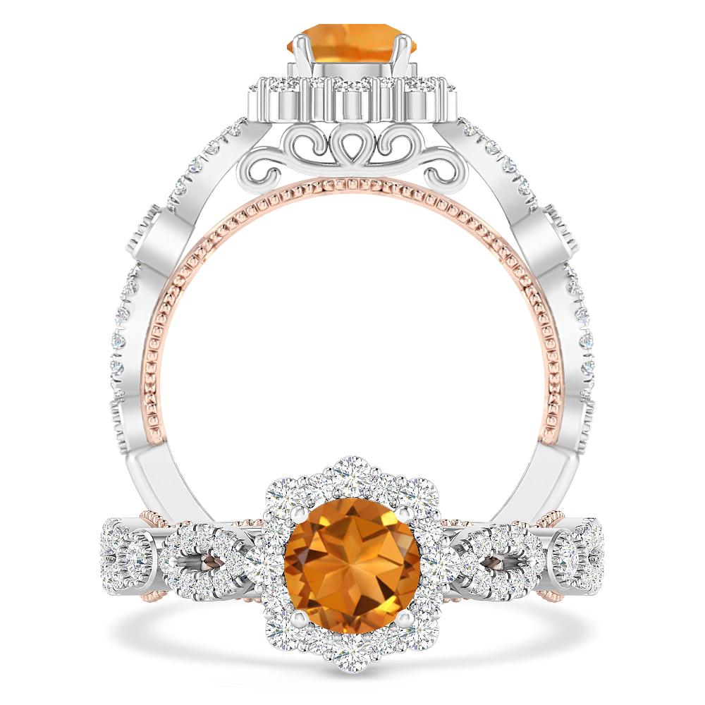 White Gold - Citrine