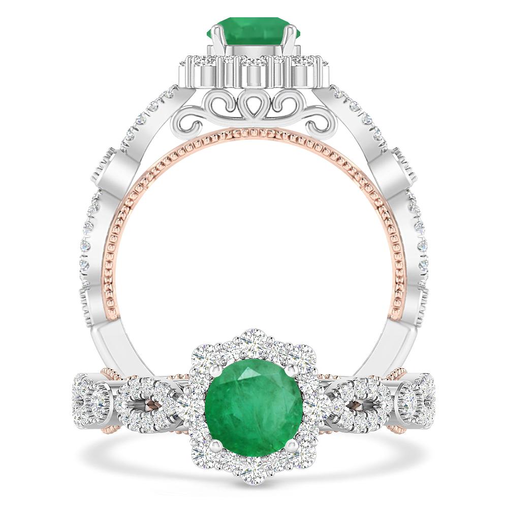 White Gold - Emerald