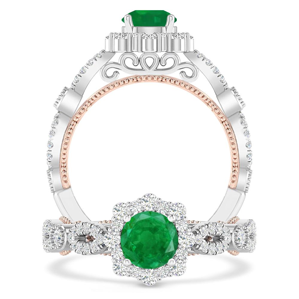 White Gold - Emerald