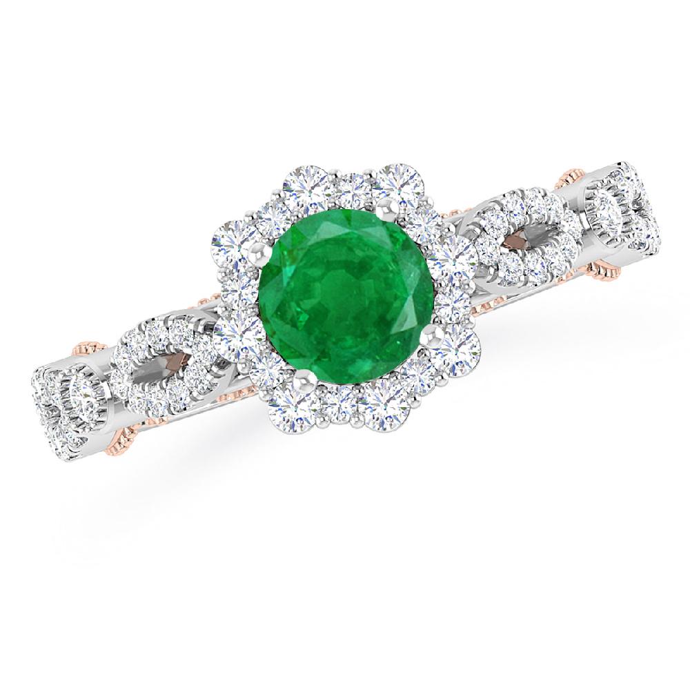 White Gold - Emerald