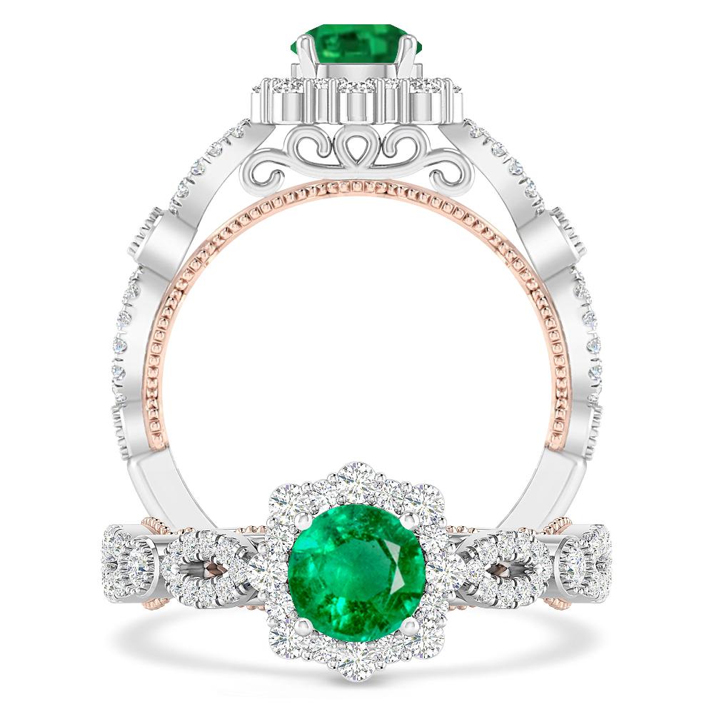 White Gold - Emerald