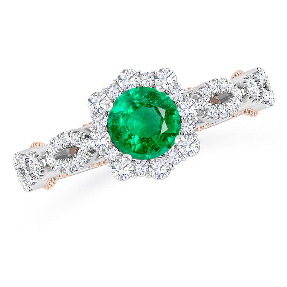 White Gold - Emerald