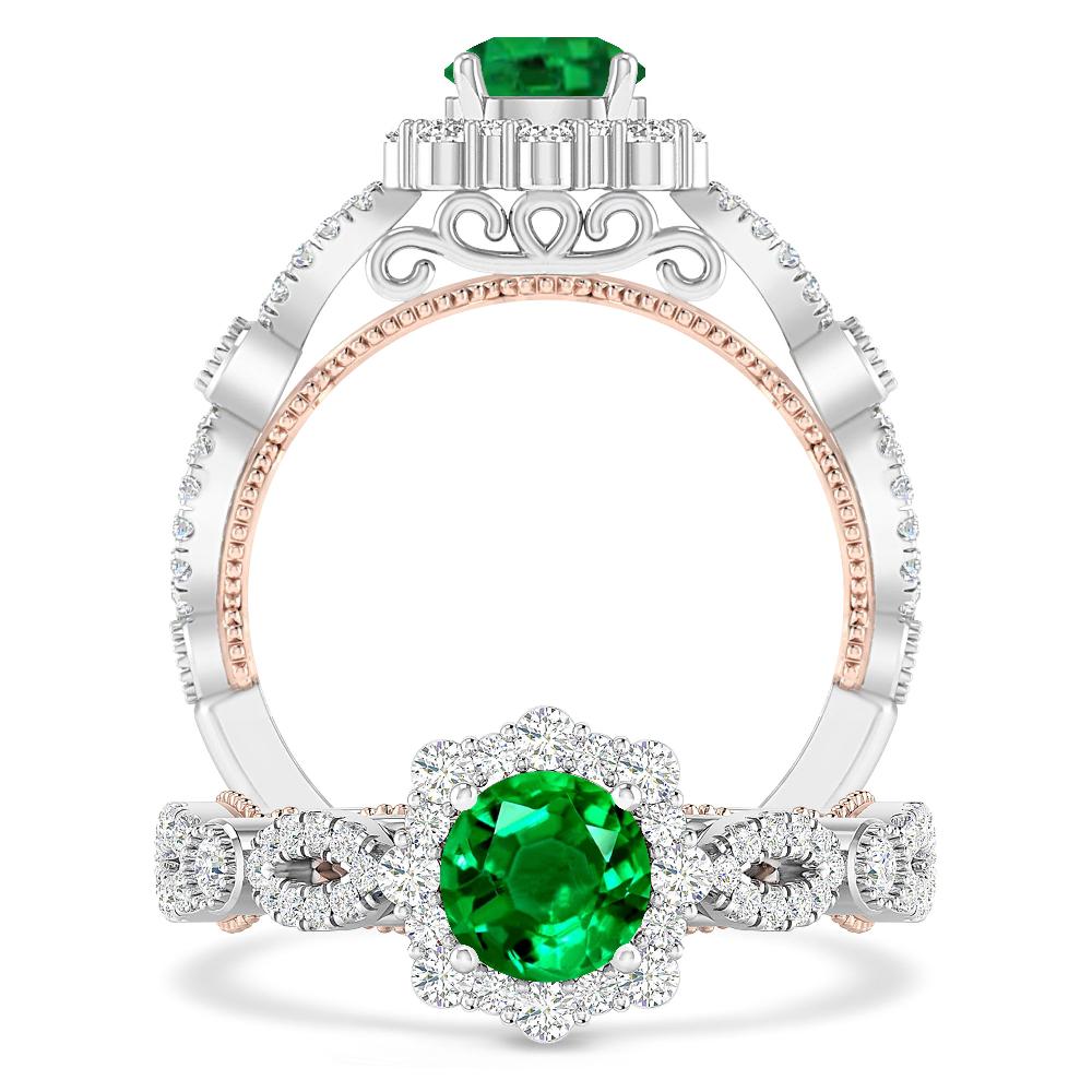 White Gold - Emerald