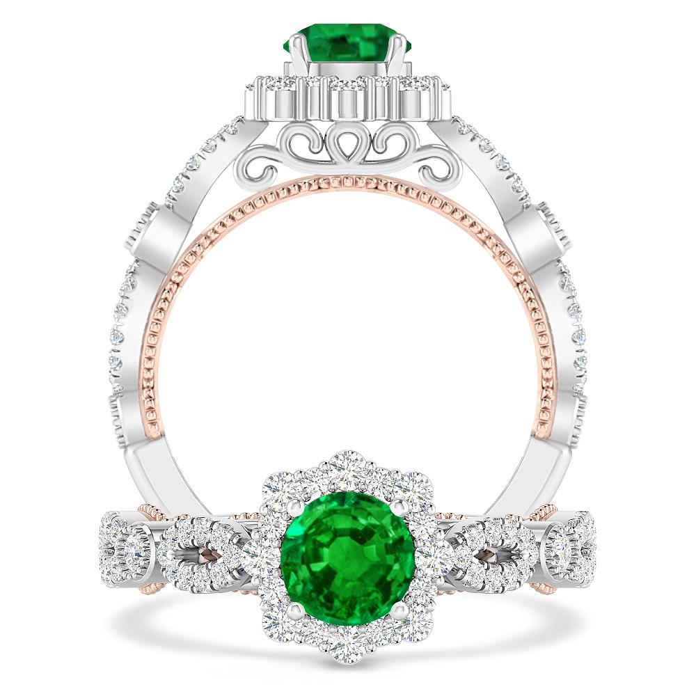 White Gold - Emerald