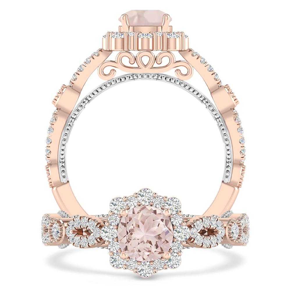 Rose Gold - Morganite