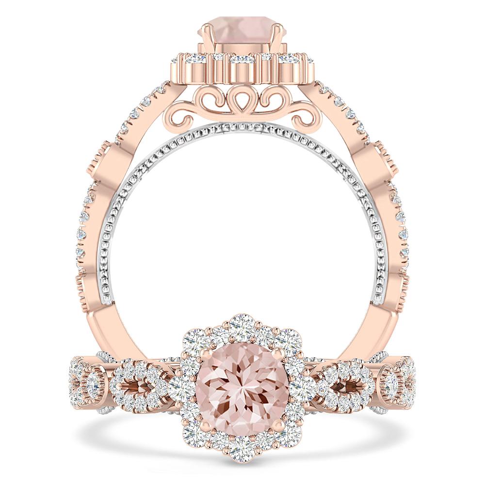 Rose Gold - Morganite