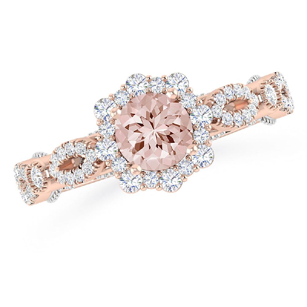 Rose Gold - Morganite